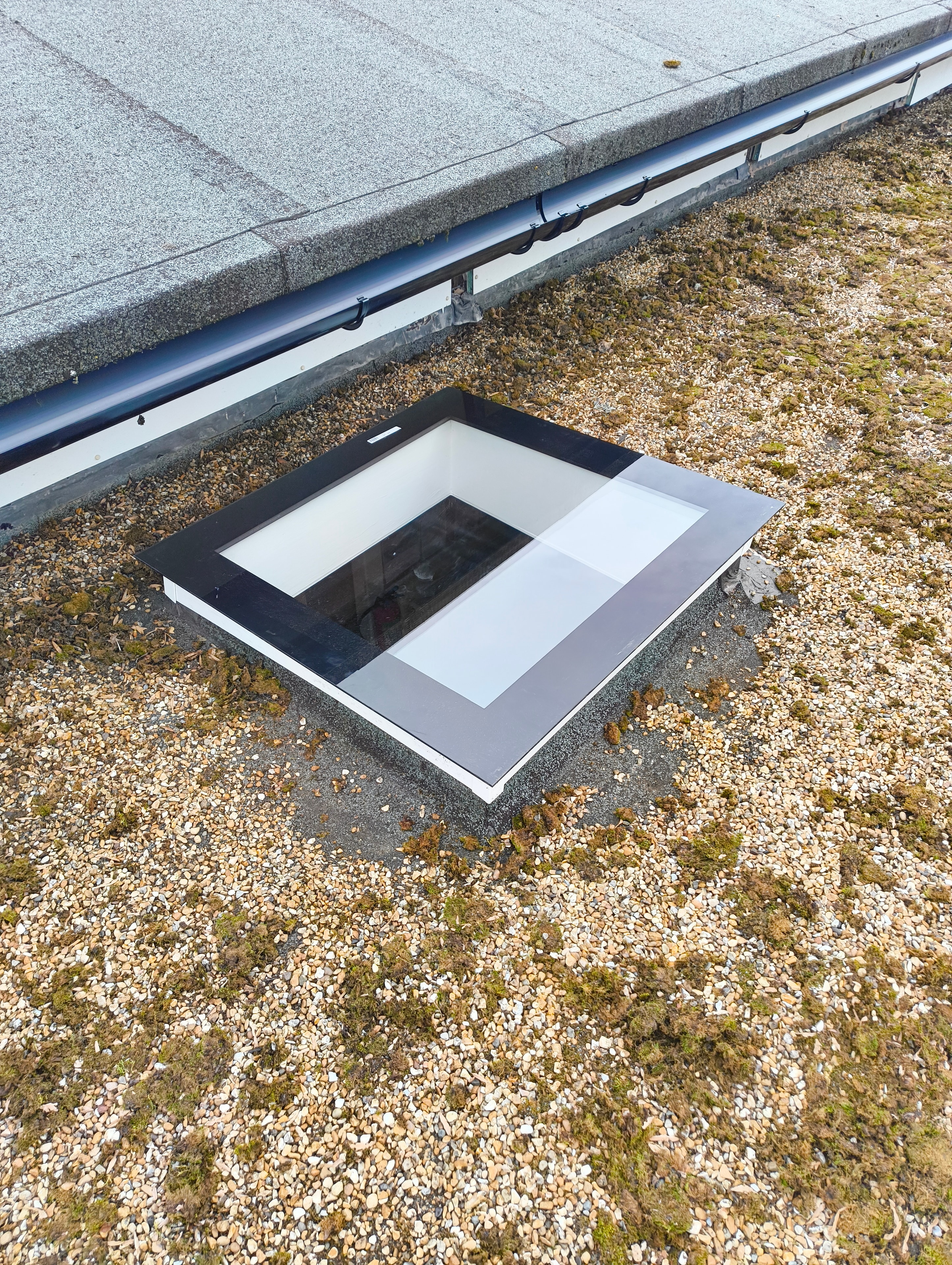 Roofer at work on a residential property
